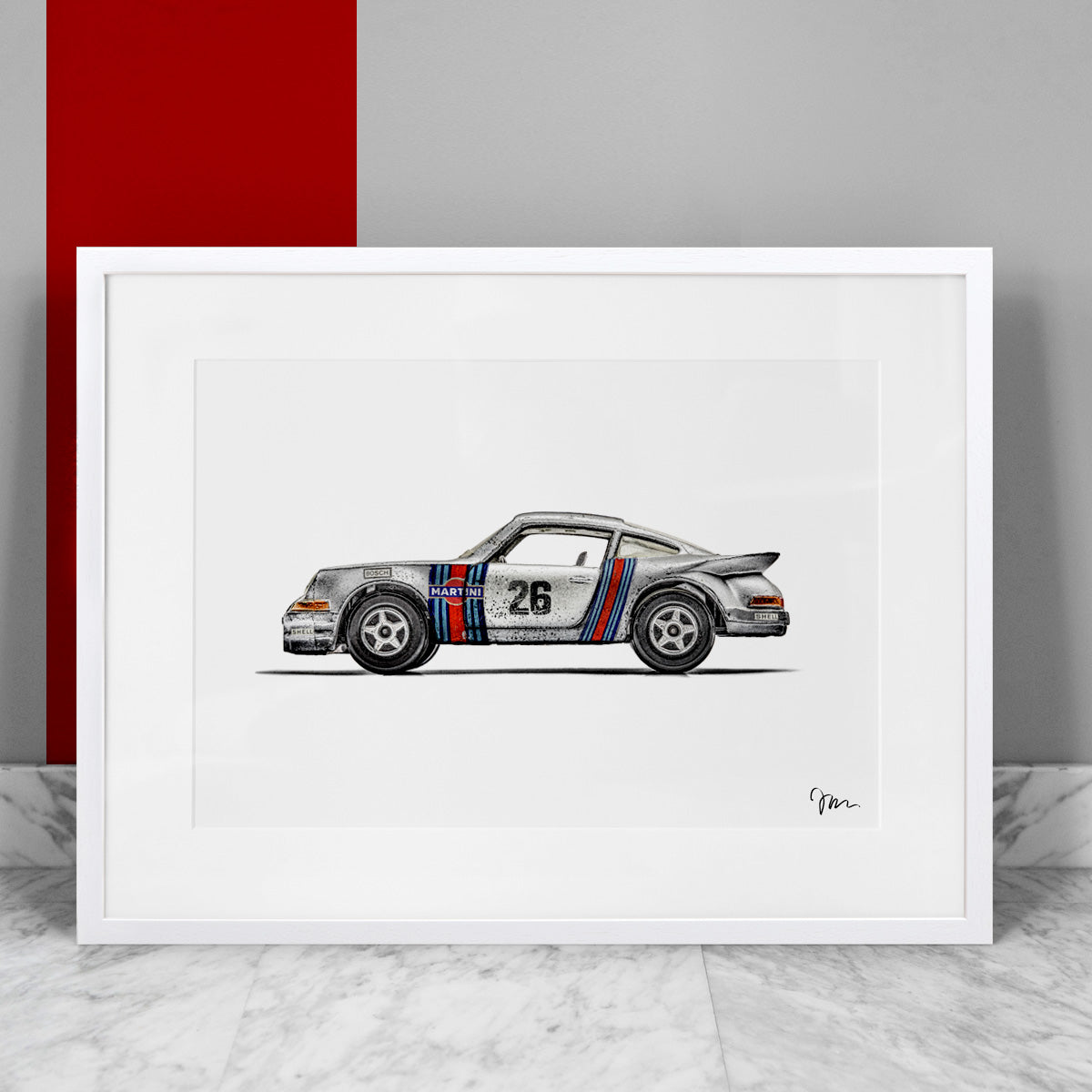 La Porsche Carrera RSR Martini Racing